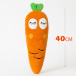 Havuç Figürlü Peluş – Çocuk Odası Dekor ve Oyuncak – Uyku Arkadaşı | 40CM - Görsel 2