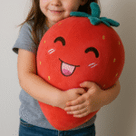 Çilek Peluş Oyuncak – Uyku Arkadaşı | 40 cm - Görsel 4